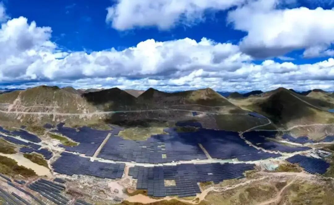 350MW,中国电建承建最高海拔大型光伏项目并网